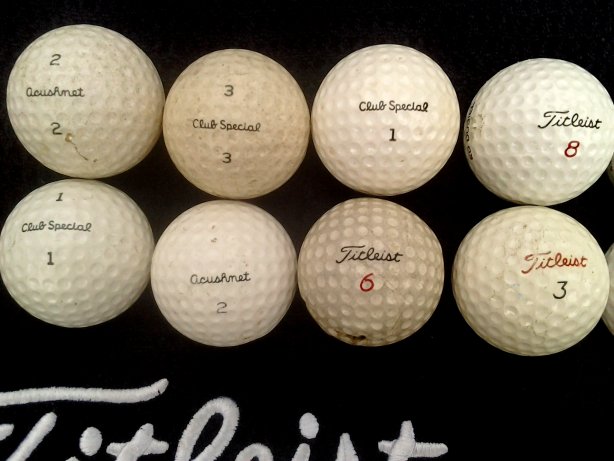 Evolution of Titleist Golf Balls