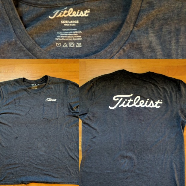 titleist tee shirts