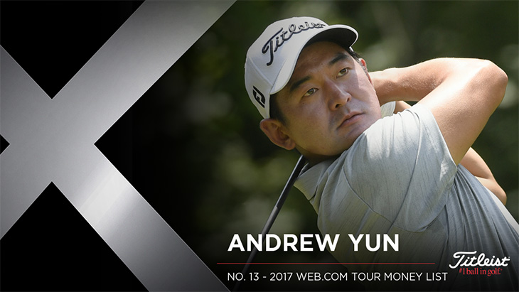 Titleist Brand Ambassador Andrew Yun recorded five...