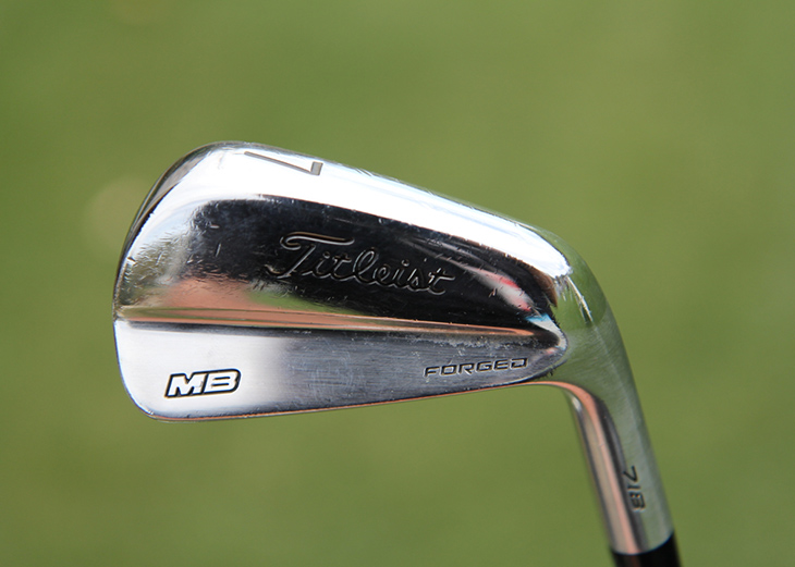 The collection of fairways and hybrids that Webb...
