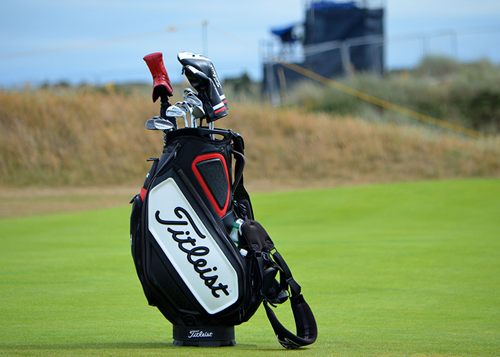 Team Titleist hit the links early on Monday...