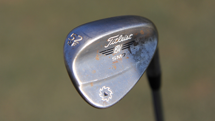 Howell carries 718 CB irons through the pitching...