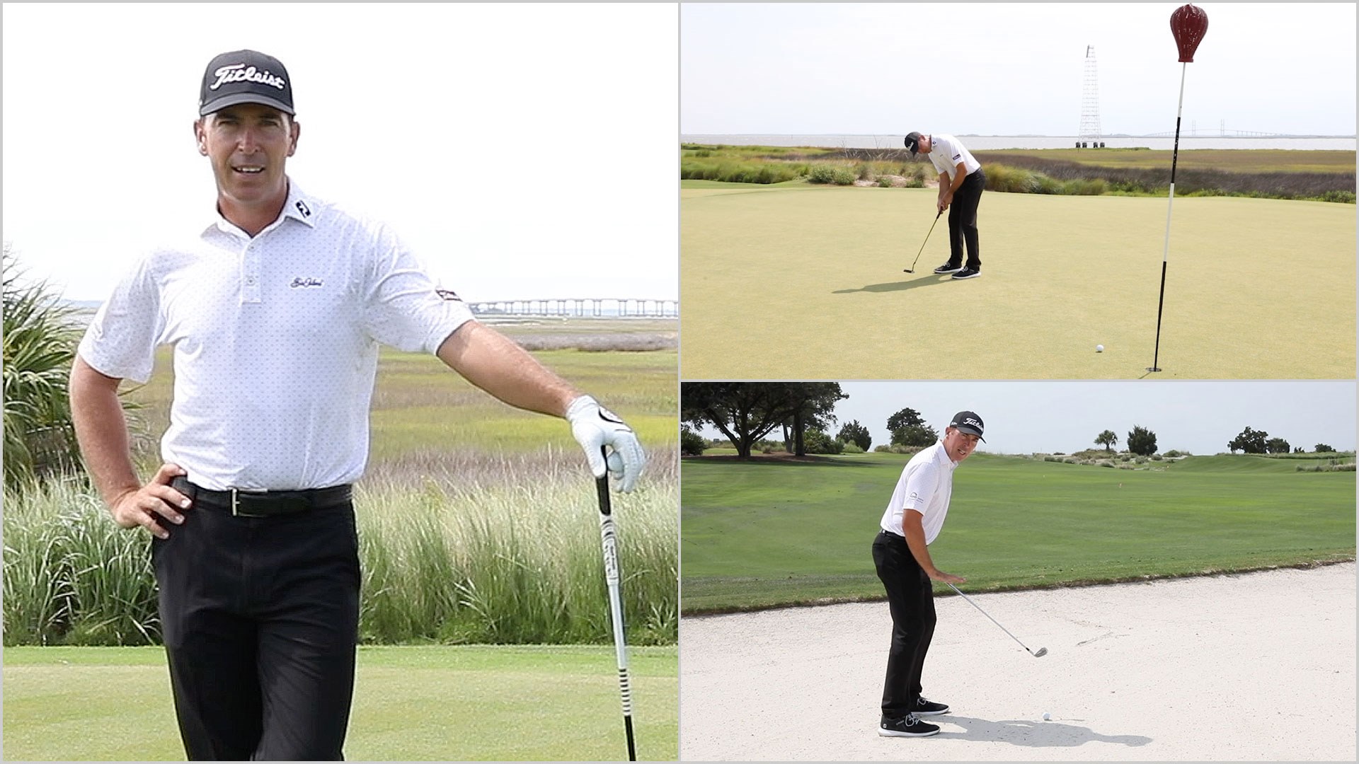 Titleist Staff member Justin Parsons sharing golf tips related to the 2019 U.S.Open at Pebble Beach Golf Links